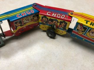 Vintage Marx Choo Choo Train Windup Tin Toy 3