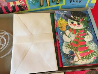 OLD RARE & 2 Vintage boxes of Christmas cards in their boxes T7 3