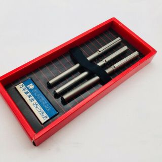 Platinum Japan Fountain Pen Mechanical Pencil Ballpoint Pen W/box X2917