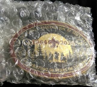 BSA Orange County Council SSRLV Lost Valley 50th Anniversary Belt Buckle 2014 3