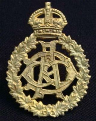 Canadian Army Dental Corps Cb16 Wwii Military Cap Badge