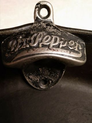 Vintage Dr.  Pepper Good For Life Wall Mount Bottle Opener Starr X