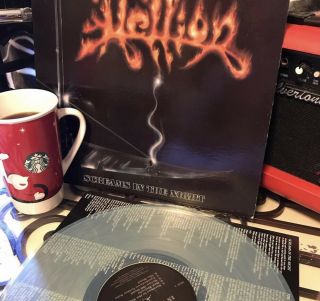 Hellion/screams In The Night Vg,  Limited Edition Of 1000 Copies In Clear Vinyl