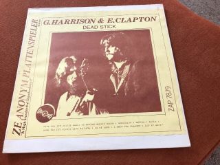 George Harrison Eric Clapton Dead Stick Zap 7879