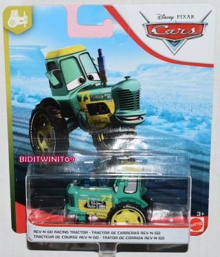Disney Pixar Cars Rev - N - Go Racing Tractor W,