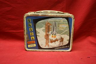 1977 Space Shuttle Orbiter Enterprise Metal Lunch Box