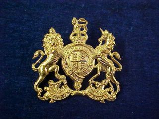 Orig Ww2 " Officers " Cap Badge The General Service Corps