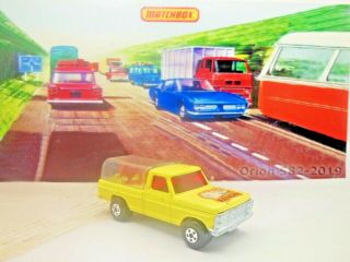 Matchbox Superfast 57 Wild Life Truck Clear Canopy Loose