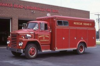 Shaker Road Ny 1960 Dodge Swab Rescue Truck - Fire Apparatus Slide