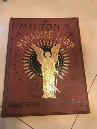 Vintage Milton’s Paradise Lost Cassel Petter Galpin Illustrated By Gustav Dore