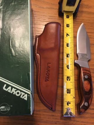 Vintage Lakota Hawk Knife Seki Japan Fixed Blade W/sheath & Box Old Stock