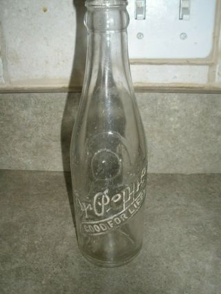 Vintage Dr.  Pepper Glass Bottle Good For Life 10 2 4 Lancaster Pa