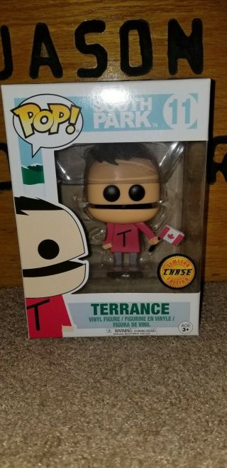 Funko Pop South Park Terrance 11 Chase Canada Flag Protector