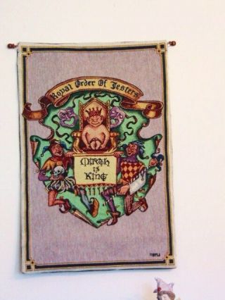Shriner Royal Order Of Jesters Limited Edition,  Tapestry Wall Hanging