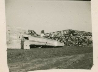 photo of knocked out German planes.  Gigant,  JU52,  and Me 109 3