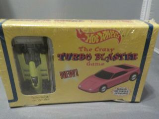 Vintage Hot Wheels " The Crazy Turbo Blaster Game " W/turbo Streak In Orig.  Box