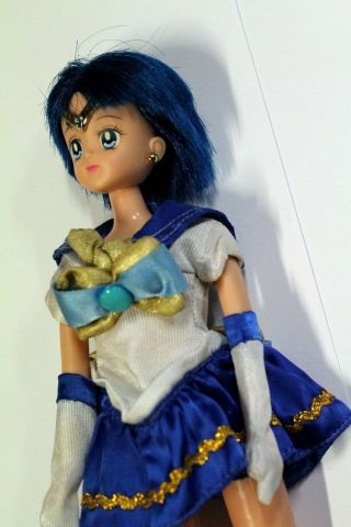 Sailor Moon /Sailor Mercury Figure Doll Bandai JAPAN 1993 Anime syb - 529 3