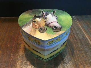 Enchantmints Musical Jewelry Box With Spinning Horse Plays Home On The Range