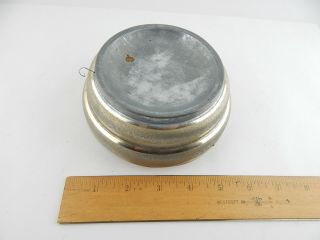 Vintage Metal Powder Music Box Plays Tune No Lid - Base Only S/h