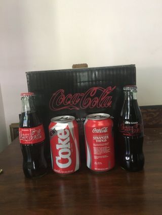 Coca Cola Stranger Things Limited Edition 1985 Collector’s Pack In Hand