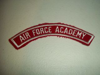 Vintage Bsa Boy Scouts Air Force Academy Council Strip Patch