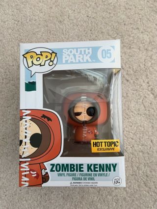 Funko Pop South Park Zombie Kenny Hot Topic Exclusive 05