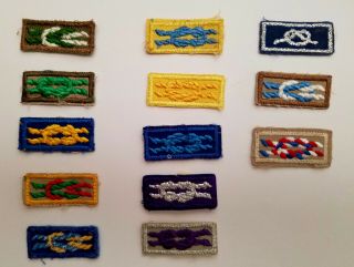 Boy Scouts - Adult Knot Recognitions (13 Count)