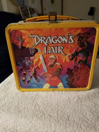 Dragons Lair Metal Lunchbox (with Thermos)