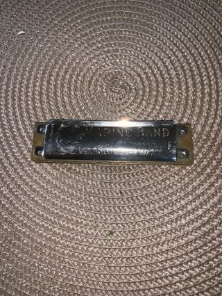 Vintage Pre War M Hohner Marine Band Harmonica Made In Germany