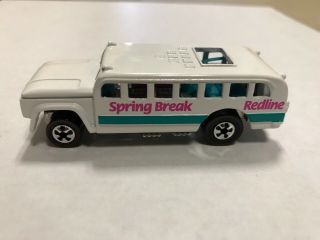 Hot Wheels Vintage Series S’cool Bus Spring Break.  1970 Re - Cast Version.  Case 4