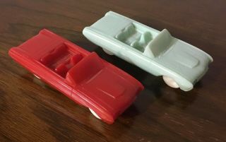 F&f Mold And Die - Vintage Post Cereal Plastic Toy Cars