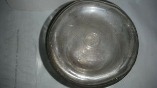 Vintage SCHRAM - Automatic Sealer 1 QUART.  CANNING JAR with lid - - Clear Glass 3