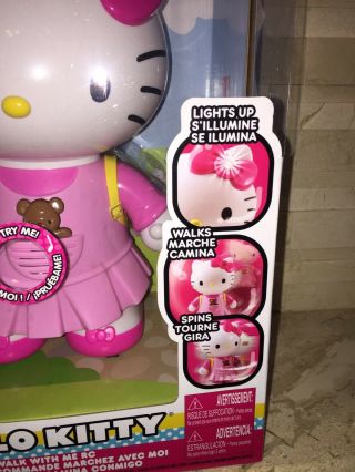 HELLO KITTY WALK WITH ME R/C CONTROLLED FIGURE 2