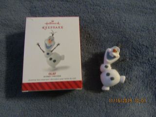 Hallmark Keepsake Christmas Ornament 2014 Frozen Olaf Disney