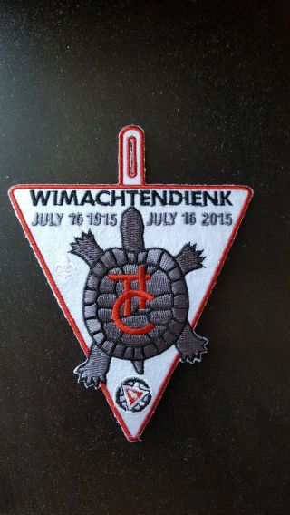 Order Of The Arrow Patch 100 Year Anniversary " Wimachtendienk "