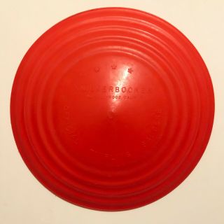 Knickerbocker 1950s Twirling Plastic Frisbee Saucers Toy Frisbee