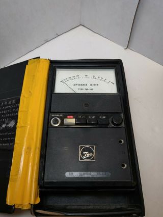 Toa Vintage Impedance Meter Zm - 104
