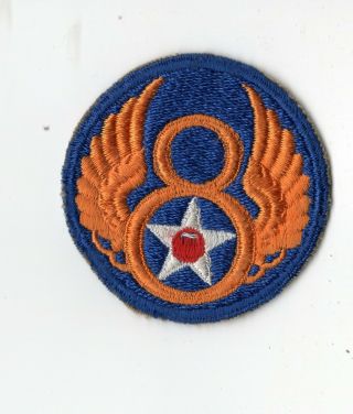 Wwii Aaf 8th Air Force Patch