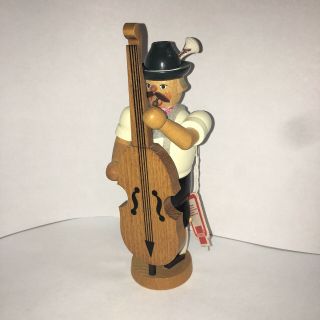 Vintage German Erzgebirge " Bass " Incense Smoker/burner,  8 In.  Tall