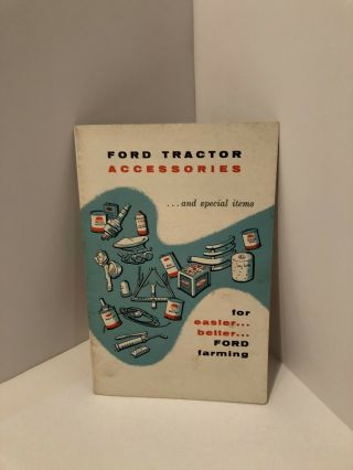 Ford Tractor Accessories Sales Brochure