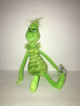 Dr Seuss The Grinch 2018 Plush Tall Grinch Christmas Holiday Nwt