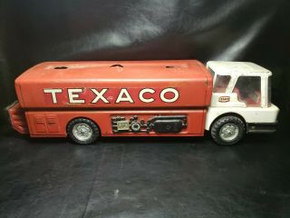 Amf Wen Mac Texaco Jet Fuel Delivery Tanker Toy Truck Metal Vintage 60 