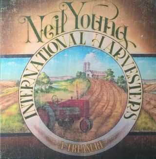 Neil Young Rare International Harvesters - A Treasure 2 Lp Vinyl Album