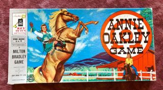 Annie Oakley Board Game By John Sands,  1950 