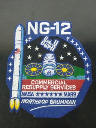 Ng12 Antares Patch Nasa Northrup Grumman Cygnus