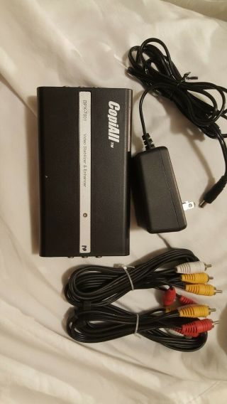 Vintage Analog Video Stabilizer & Enhancer Copiall Dpx - 7001