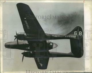 1944 Press Photo Usaaf " Black Widow ",  The P - 60 Night Fighter Plane - Nemo23658