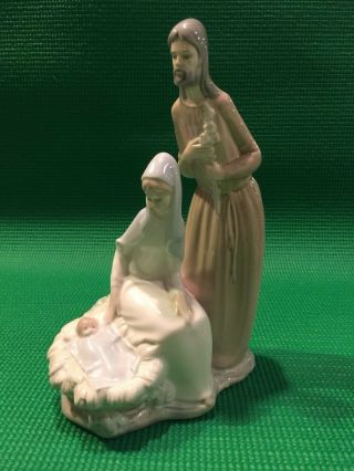 Lladro Nao " Holy Family " Nativity Mary Joseph Jesus