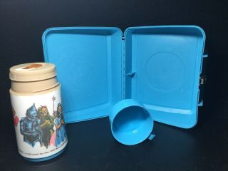 1989 Vintage The Wizard Of Oz 50Th Anniversary Lunch Box W/Aladdin Thermos 3
