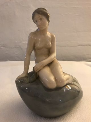 Royal Copenhagen Little Mermaid Figurine 4431 Signed Edvard Eriksen 9 ".